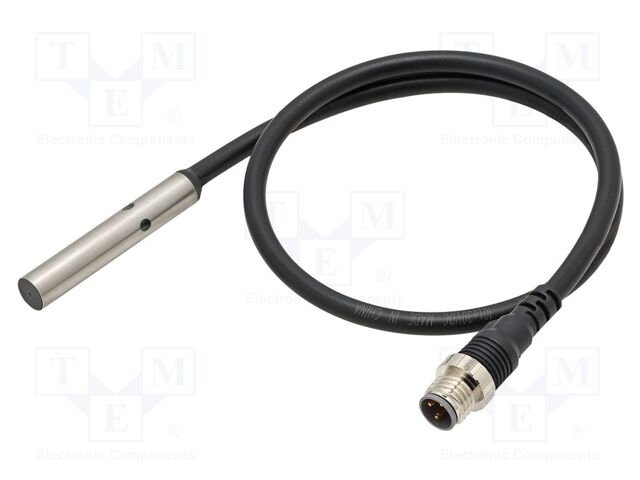 Sensor: inductive; OUT: PNP / NO; 0÷2mm; Ø6,5; IP67; PIN: 3