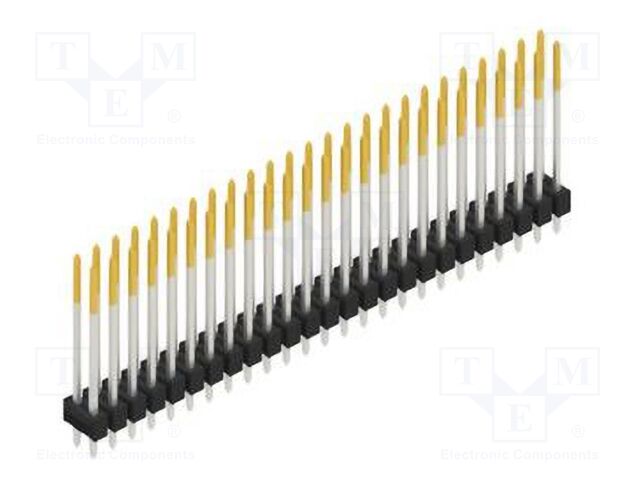 Connector: pin strips; pin header; male; PIN: 50; 2.54mm; THT; 2x25