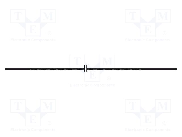 Hacksaw blade; PERTINAX,steel; 130mm; 36teeth/inch; 12pcs.