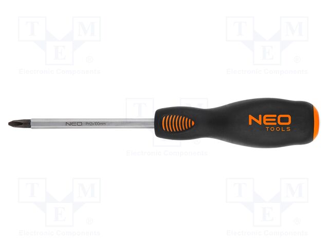Screwdriver; for impact; Phillips; PH2; 100mm