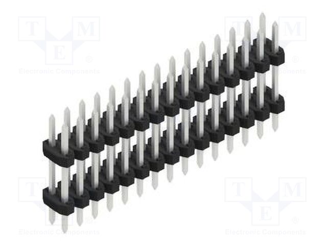 Connector: pin strips; pin header; male; PIN: 30; 2mm; THT; 2x15