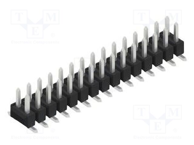 Connector: pin strips; pin header; male; PIN: 30; 2.54mm; SMT; 2x15
