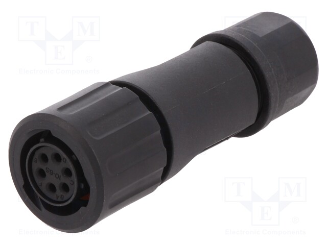 Connector: circular; Series: eco|mate Aquarius; plug; female; 500V