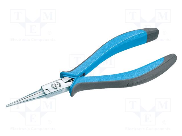 Pliers; half-rounded nose; ESD,narrow profile; 150mm