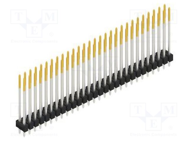 Connector: pin strips; pin header; male; PIN: 56; 2.54mm; THT; 2x28
