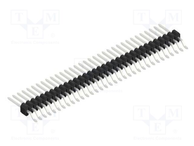 Connector: pin strips; pin header; male; PIN: 33; 1.27mm; SMT; 1x33