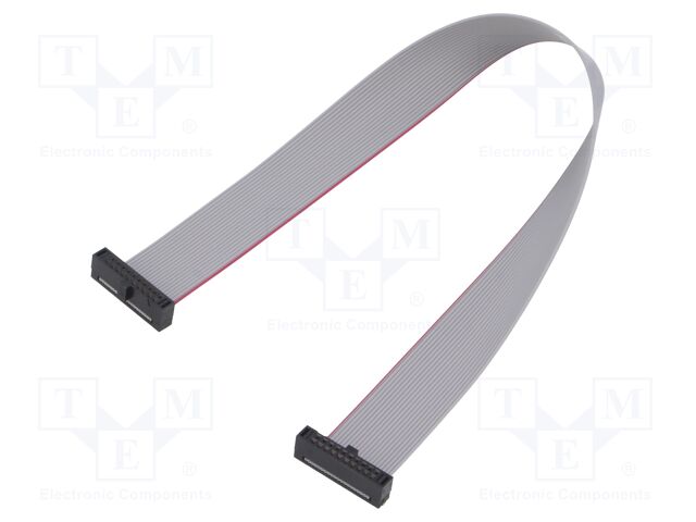 Ribbon cable with IDC connectors; Tape ph: 0.64mm; 203.2mm