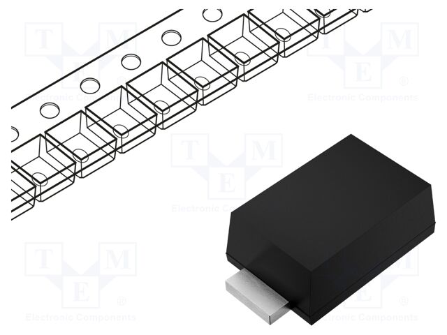 Diode: rectifying; SMD; 1kV; 3A; 1.5us; SMB; Ufmax: 1.15V; Ifsm: 80A