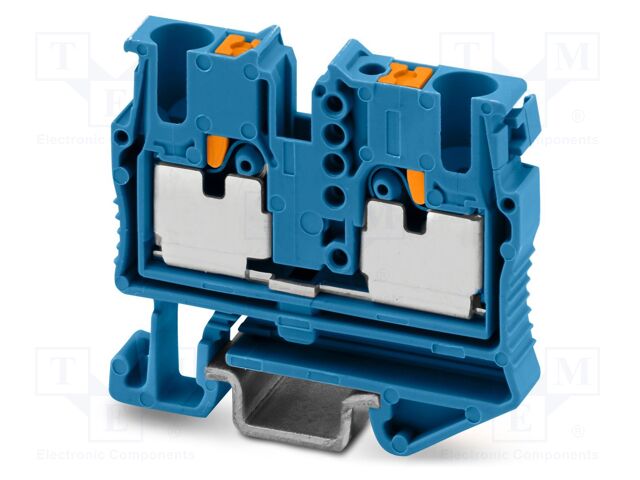 Splice terminal: rail; 24A; 800V; push-in; PA; 0.14÷4mm2; ways: 1