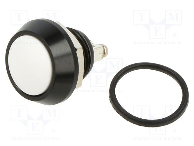 Switch: vandal resistant; Pos: 2; SPST-NO; 5A/24VDC; IP65; OFF-(ON)