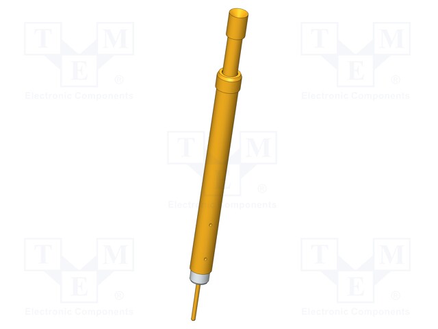 Needle-like test probe; Operational spring compression: 4.2mm