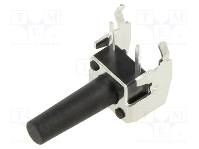Microswitch TACT; SPST; Pos: 2; 0.1A/30VDC; THT; 1.57N; 13mm; round