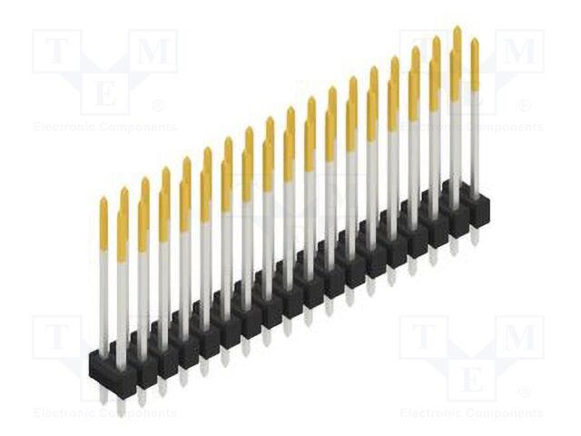 Connector: pin strips; pin header; male; PIN: 36; 2.54mm; THT; 2x18