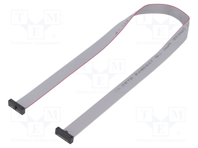 Ribbon cable with IDC connectors; Tape ph: 0.64mm; 355.6mm