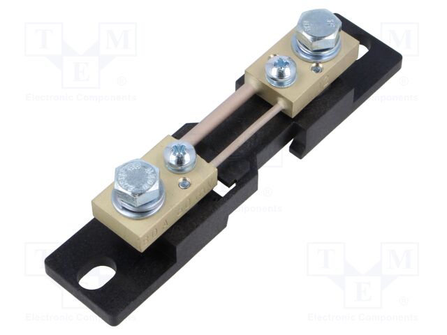 Current shunt; for DIN rail mounting; 60mV