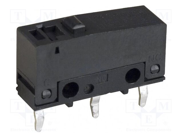 Microswitch SNAP ACTION; without lever; SPDT; 3A/125VAC; ON-(ON)