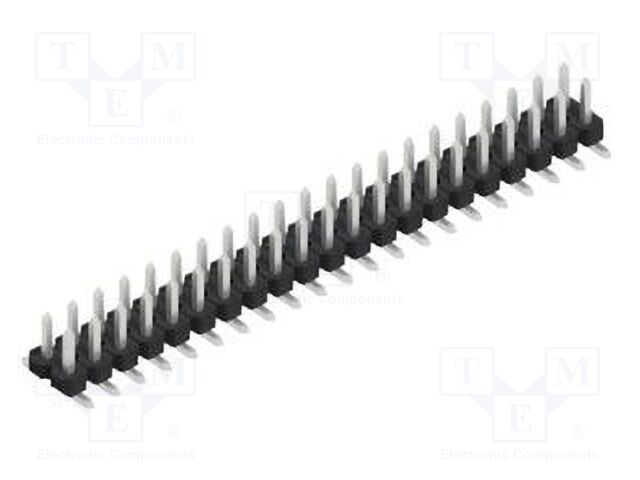 Connector: pin strips; pin header; male; PIN: 42; 2.54mm; SMT; 2x21