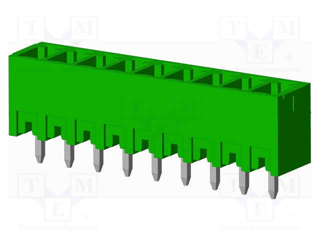 Connector: pluggable terminal block; socket; male; straight; THT