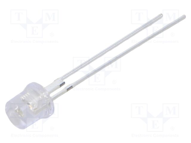 LED; green; 5mm; 12000÷14400mcd; 140°; Front: flat; 3.2÷3.6VDC