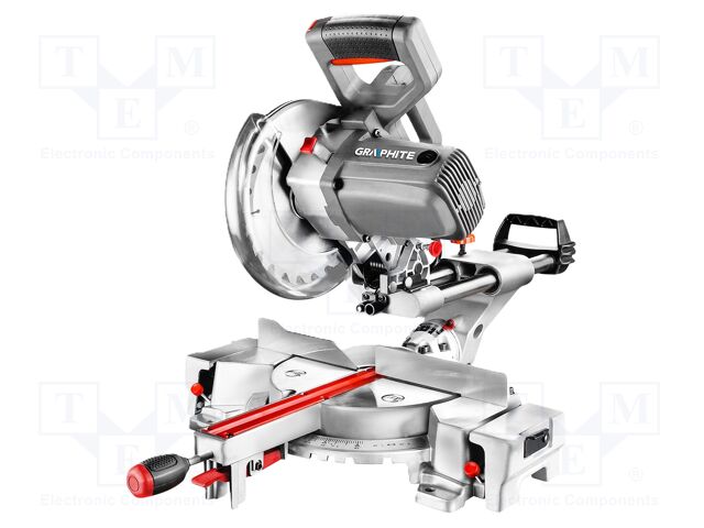 Circular saw table; electric; 1.8kW; 230VAC; angular; Len: 3m