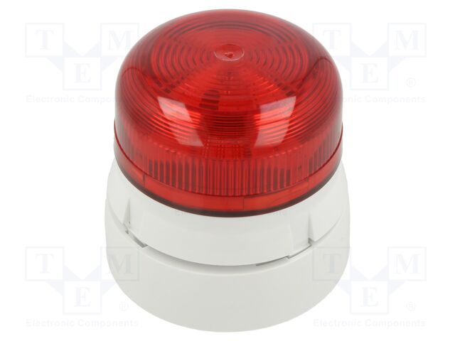 Signaller: lighting; flashing light; white; Flashguard; IP65