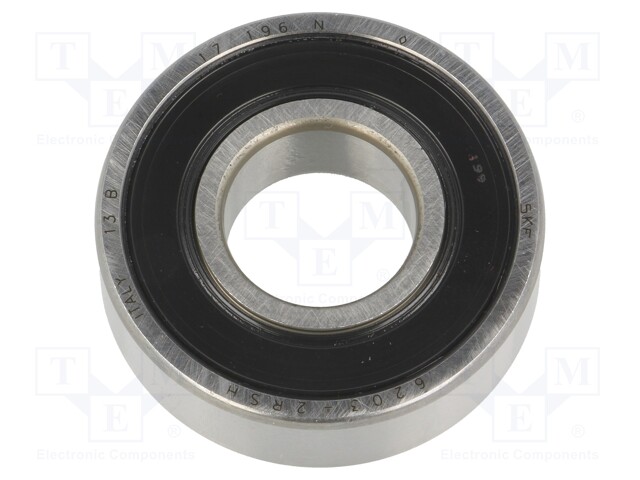 Bearing: single row deep groove ball; Øint: 17mm; Øout: 40mm