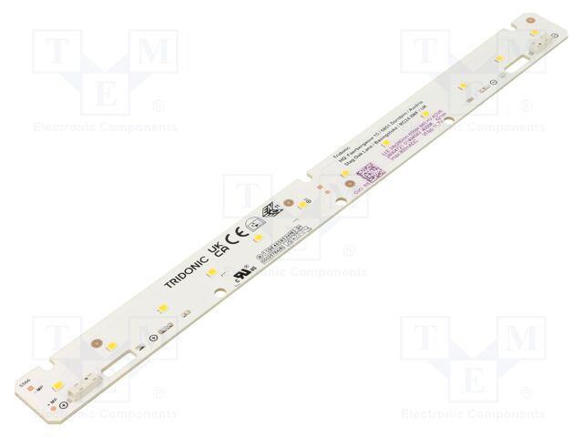 LED strip; W: 24mm; L: 280mm; No.of diodes: 12; CRImin: 80; 621lm
