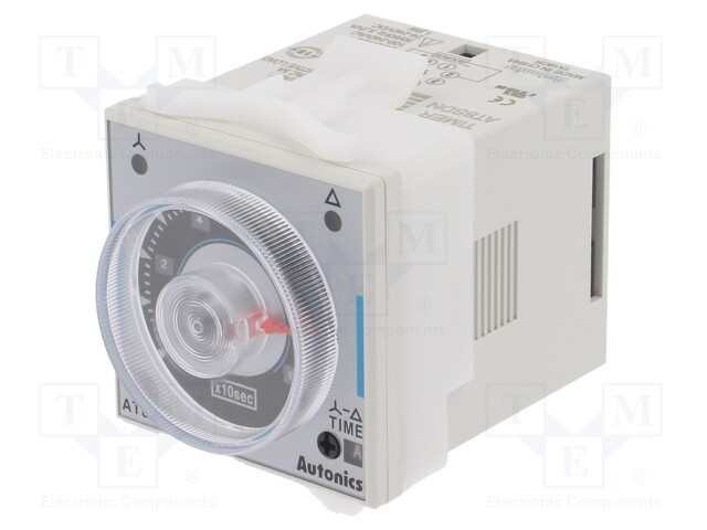 Timer; 0,5÷100s; SPDT; 250VAC/5A,30VDC/5A; 100÷240VAC; 24÷240VDC