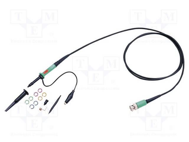 Oscilloscope probe; Band: ≤250MHz; Attenuator: 10: 1/1: 1; 1.2m