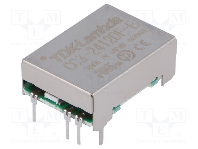 Converter: DC/DC; 3W; Uin: 24V; Uout: 12VDC; Uout2: -12VDC; DIP7; 4.5g