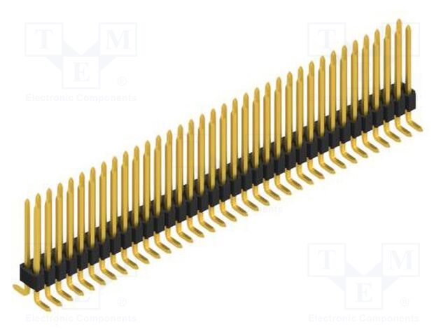 Connector: pin strips; pin header; male; PIN: 70; 1.27mm; SMT; 2x35