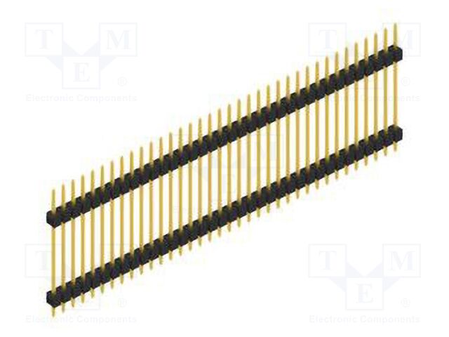 Connector: pin strips; pin header; male; PIN: 36; 2.54mm; THT; 1x36
