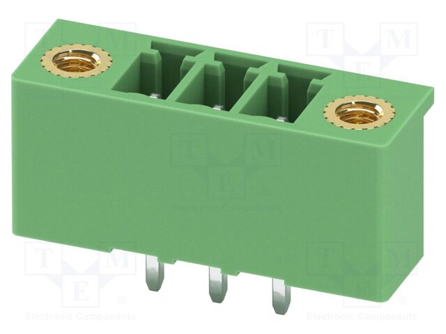 PCB headers, nominal cross section: 1.5 mm2, color: green, n