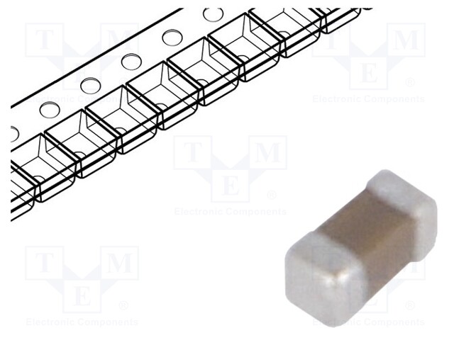 Capacitor: ceramic; MLCC; 47nF; 16VDC; X7R; ±10%; SMD; 0402