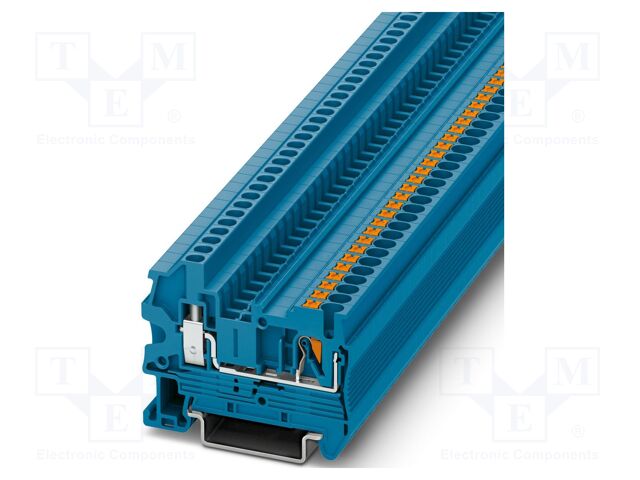 Splice terminal: rail; PA; terminals: 2; W: 5.2mm; H: 53.5mm