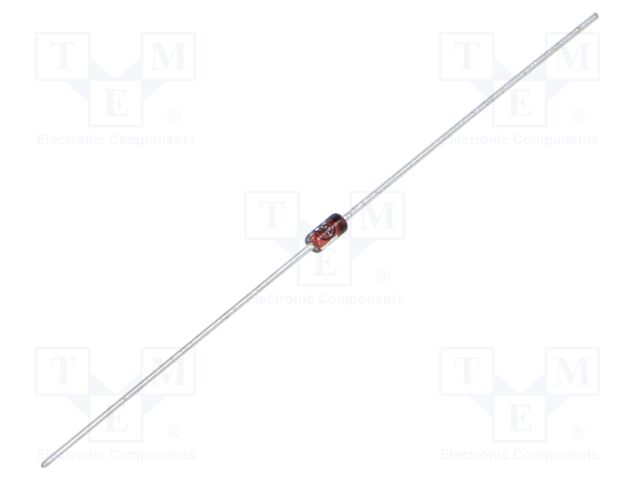 Diode: Zener; 0.5W; 24V; bulk; CASE017AG; single diode; 0.1uA