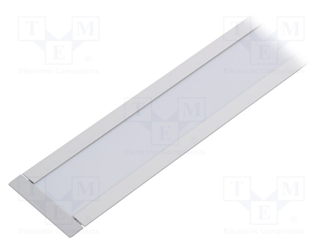 Profiles for LED modules; white; recessed; natural; L: 1m