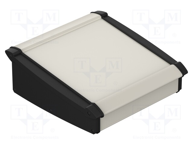 Enclosure: desktop; Alu-Topline; X: 200mm; Y: 232.6mm; Z: 86mm; IP65