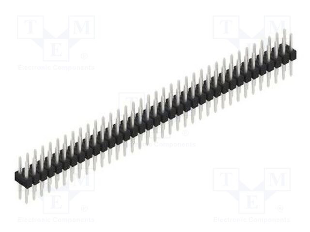 Connector: pin strips; pin header; male; PIN: 72; 2.54mm; THT; 2x36