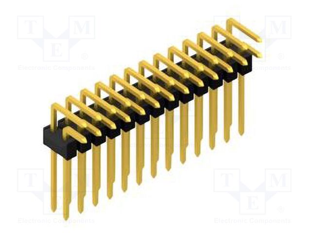 Connector: pin strips; pin header; male; PIN: 26; 2.54mm; THT; 2x13