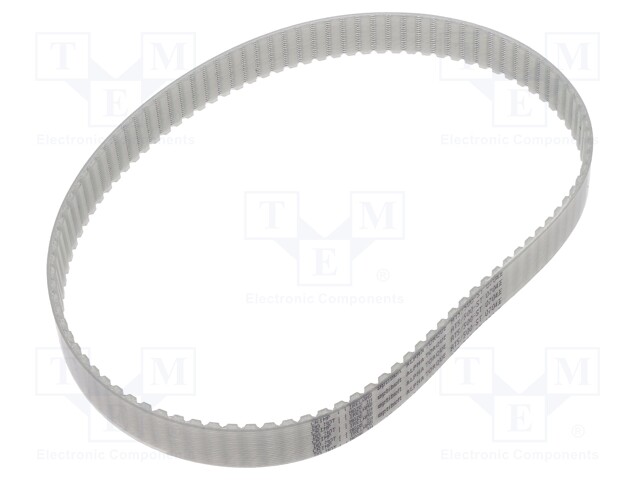Timing belt; AT5; W: 16mm; H: 2.7mm; Lw: 500mm; Tooth height: 1.2mm