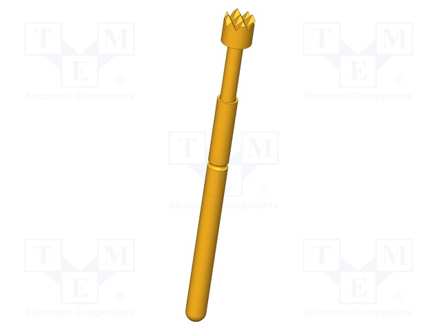 Needle-like test probe; Operational spring compression: 2.4mm