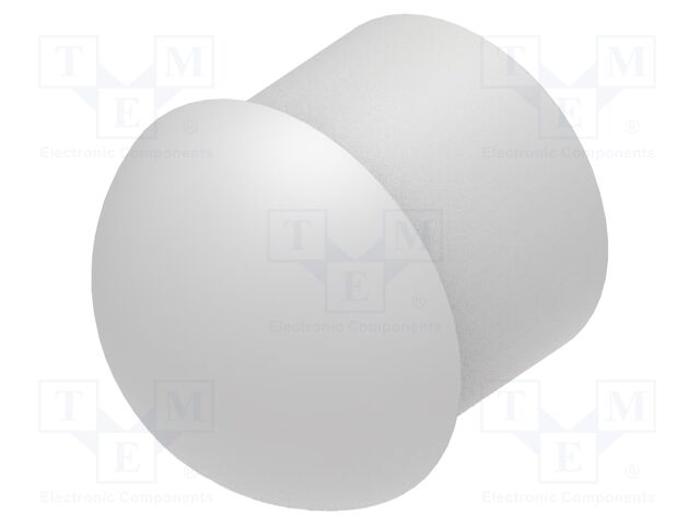 Stopper; polyamide; light grey; L: 15.5mm; -20÷100°C; Entrelec