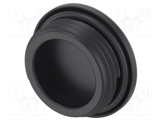 Stopper; polyamide; black; IP68; Entrelec; Gland: PG11; 6mm