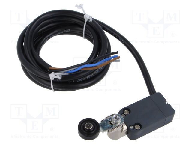 Limit switch; NO + NC; 10A; max.250VAC; max.250VDC; lead 2m; IP67