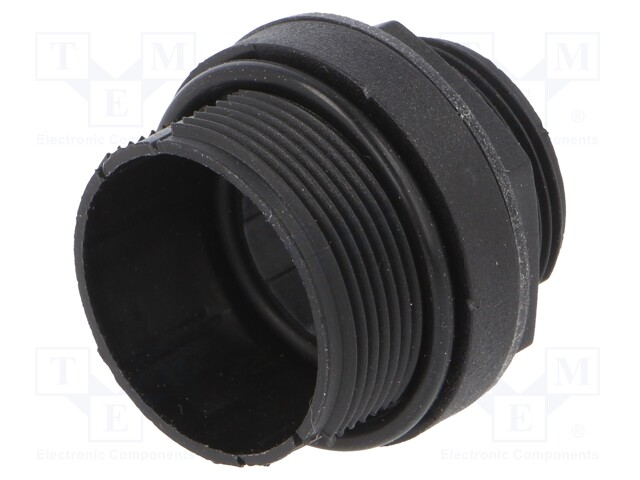 External thread; Mini Buccaneer; for panel mounting; straight