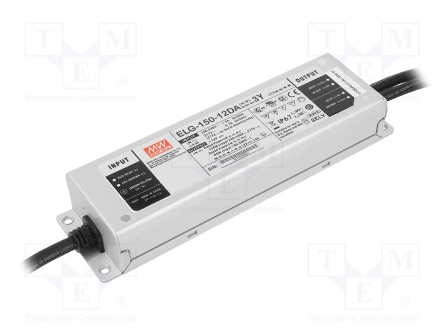 Power supply: switched-mode; Communication: DALI; LED; 120W; 12VDC