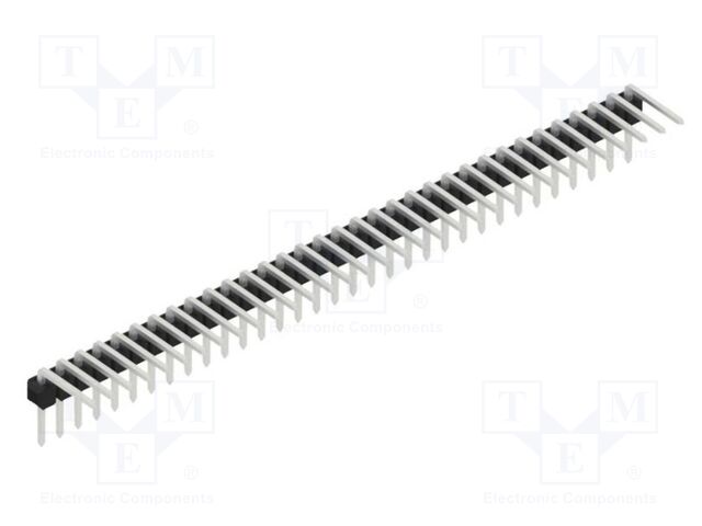 Connector: pin strips; pin header; male; PIN: 33; 2.54mm; THT; 1x33