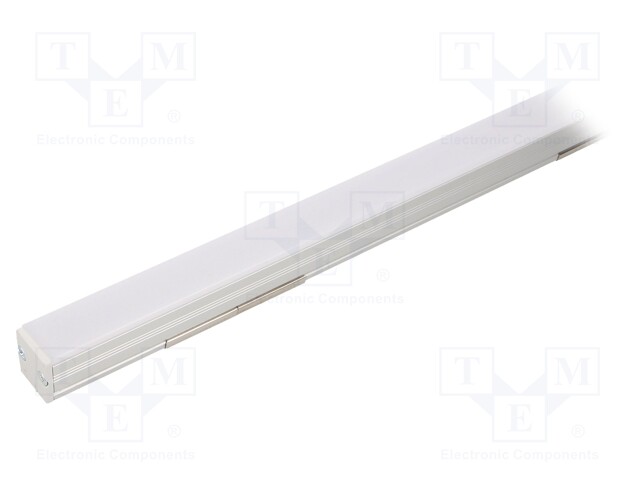 Profiles for LED modules; white; recessed; natural; L: 2m