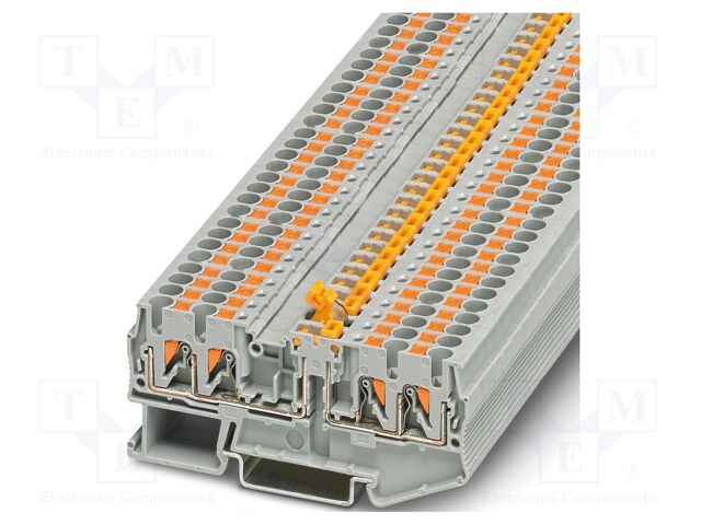 Splice terminal: rail; PA; terminals: 4; W: 5.2mm; H: 79.6mm